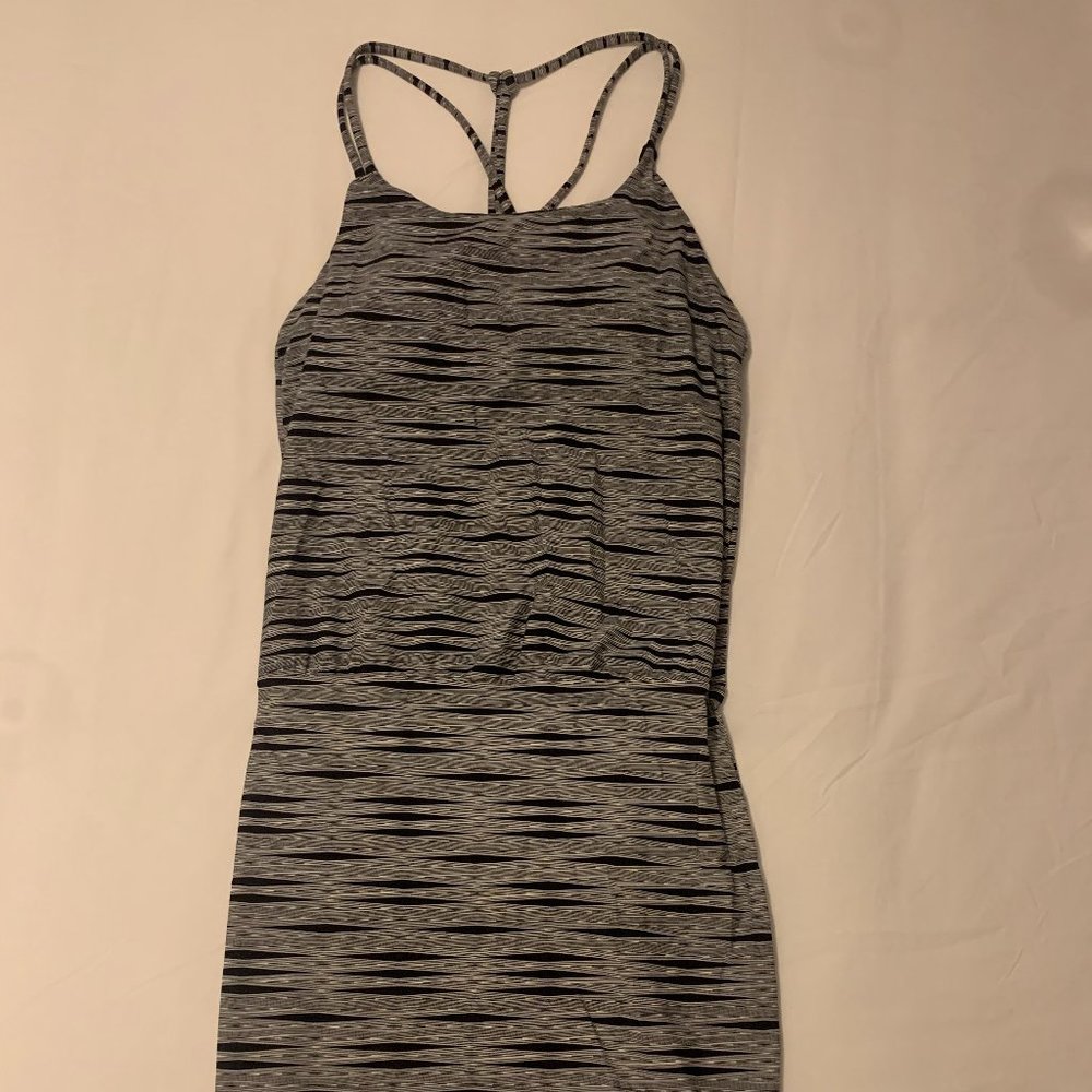 Athleta Black and White Mini Dress